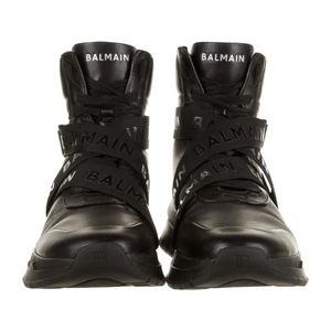 Black Balmain sneakers